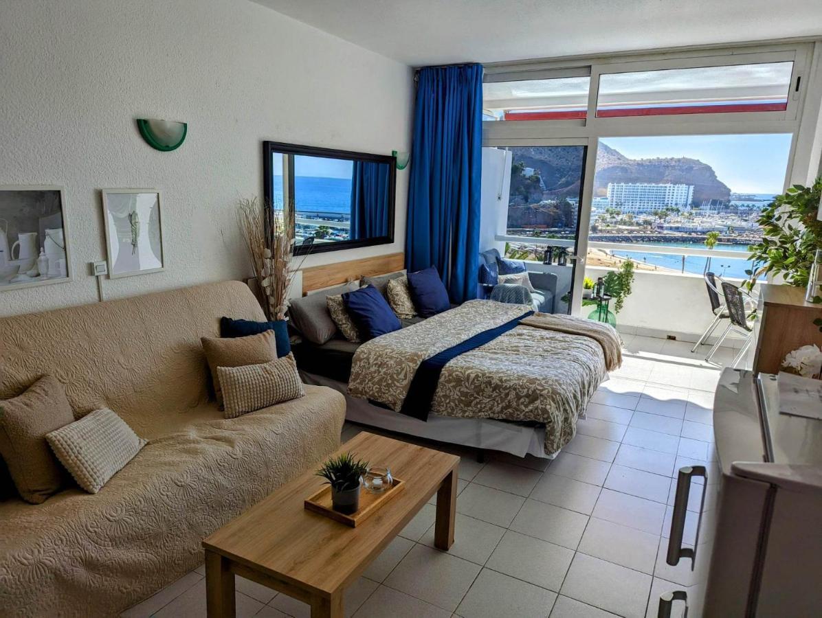Beachfront Studio Apartment Puerto Rico Puerto Rico  Luaran gambar