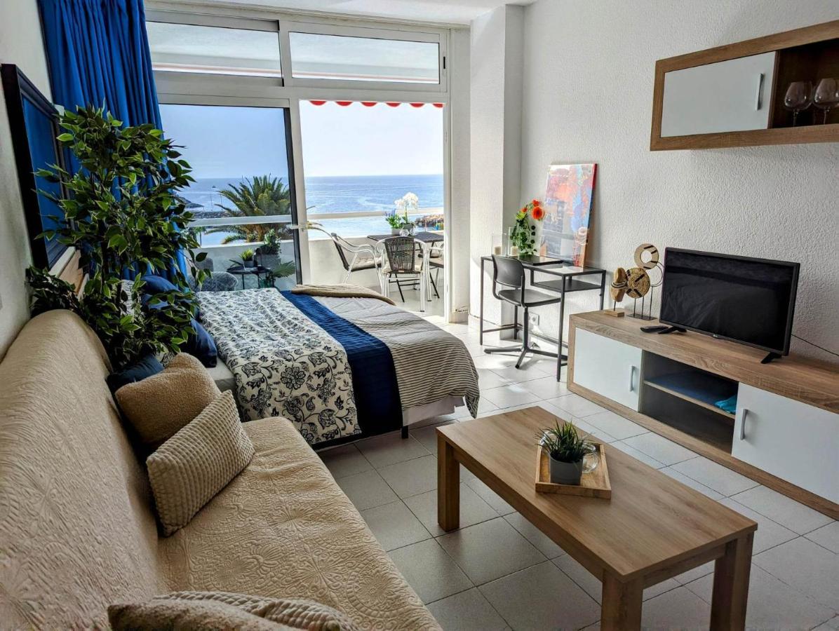 Beachfront Studio Apartment Puerto Rico Puerto Rico  Luaran gambar